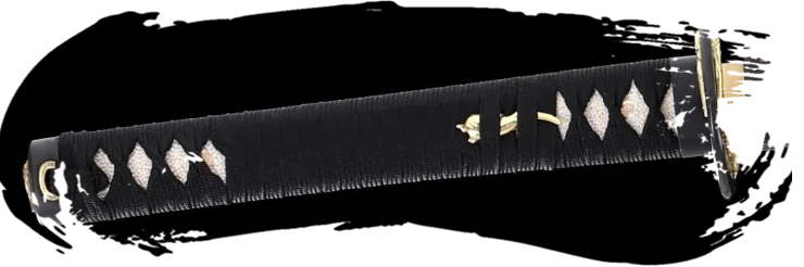 Tsuka con Katatemaki de inspiración marcial
